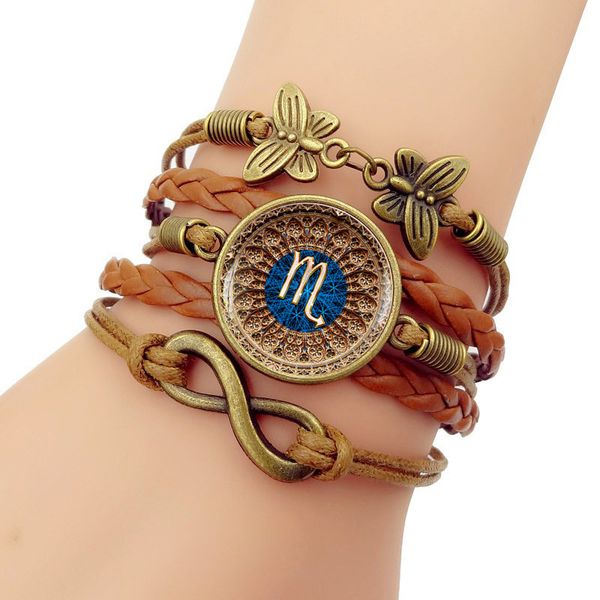 chinese zodiac series scorpio the chinese zodiac time bracelet multi-storey butterfly manual group combine hand decorate, Golden;silver
chinese zodiac series scorpio the chinese zodiac time bracelet multi-storey butterfly manual group combine hand decorate, Golden;silver