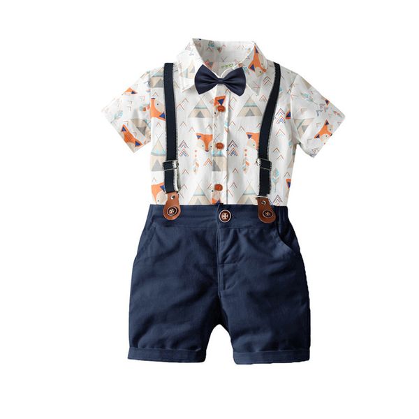 toddler boys sets casual printed short-sleeved shirt bib shorts kids clothing 2pcs summer children suits baby boy clothes, White
toddler boys sets casual printed short-sleeved shirt bib shorts kids clothing 2pcs summer children suits baby boy clothes, White