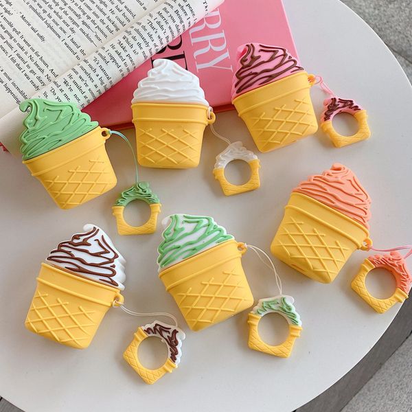 dhl for icecream airpods case fashion ins style candy case for apple airpods earphone protective cover with finger ring strap
dhl for icecream airpods case fashion ins style candy case for apple airpods earphone protective cover with finger ring strap