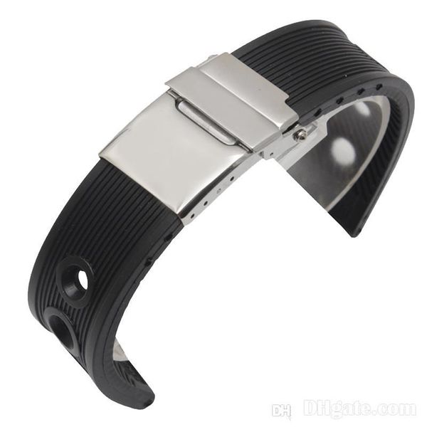 black blue waterproof diving silicone rubber watch band strap silver stainless steel clasp for breitling watch man 22mm 24mm, Black;brown
black blue waterproof diving silicone rubber watch band strap silver stainless steel clasp for breitling watch man 22mm 24mm, Black;brown