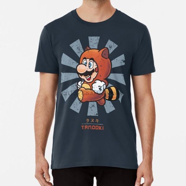 super mario tanooki retro japanese t shirt super mario brothers bros luigi yoshi peach toad bowser goomba, White;black
super mario tanooki retro japanese t shirt super mario brothers bros luigi yoshi peach toad bowser goomba, White;black
