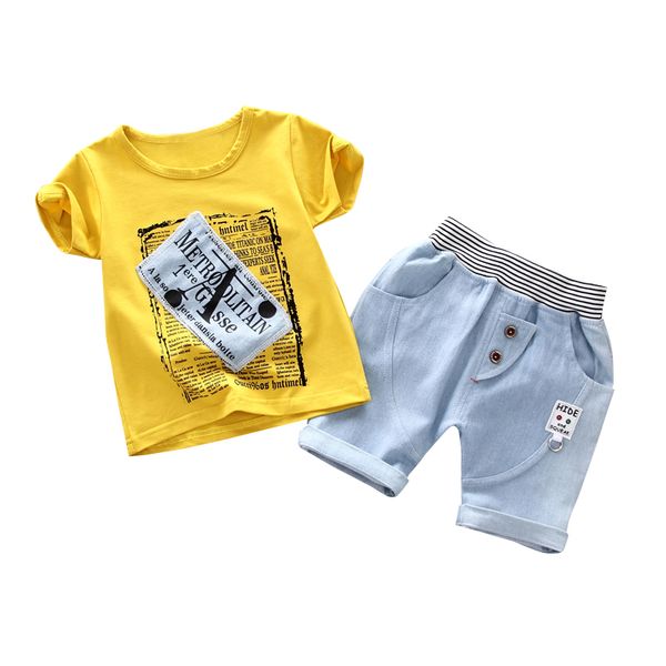 children fashion clothes new summer kids boys girls print t shirt jeans shorts 2pcs/sets baby infant clothing toddler sportswear, White
children fashion clothes new summer kids boys girls print t shirt jeans shorts 2pcs/sets baby infant clothing toddler sportswear, White
