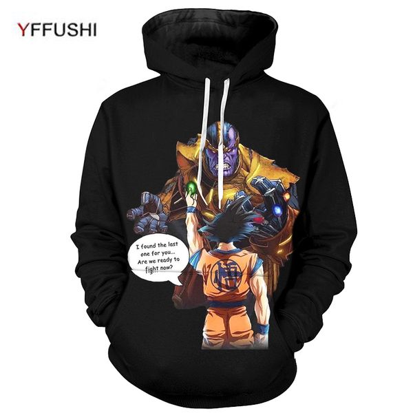 yffushi 2019 anime 3d hoodie men 3d pullovers black sweatshirts men funny hooded hoodies 5xl print thanos vs goku, Black;brown
yffushi 2019 anime 3d hoodie men 3d pullovers black sweatshirts men funny hooded hoodies 5xl print thanos vs goku, Black;brown