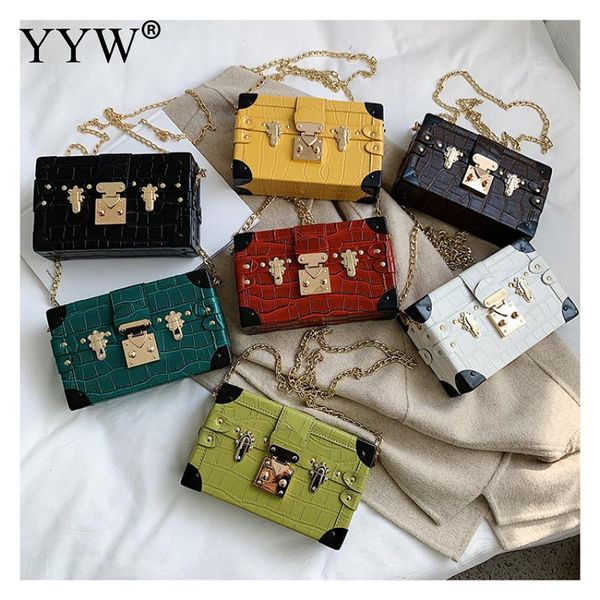 women bags 2020 new popular chains ladies shoulder bag candy color female bag fashion girl messenger pu leather box bags
women bags 2020 new popular chains ladies shoulder bag candy color female bag fashion girl messenger pu leather box bags