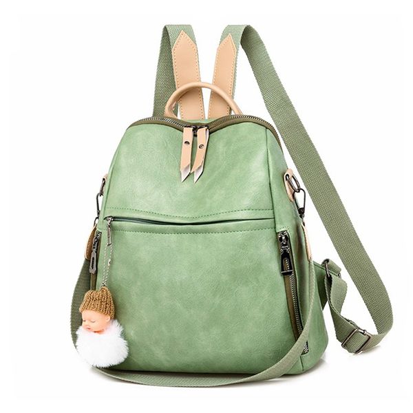 women 's backpack 2020 new fashion wild quality soft leather leisure travel large capacity bag
women 's backpack 2020 new fashion wild quality soft leather leisure travel large capacity bag