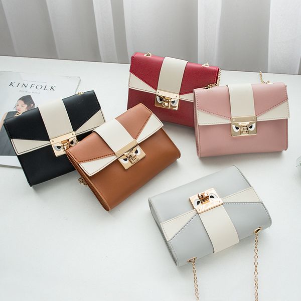 2020 textured lock women's small square bag summer korean style new small chain shoulder bag phone color matching coin purse
2020 textured lock women's small square bag summer korean style new small chain shoulder bag phone color matching coin purse
