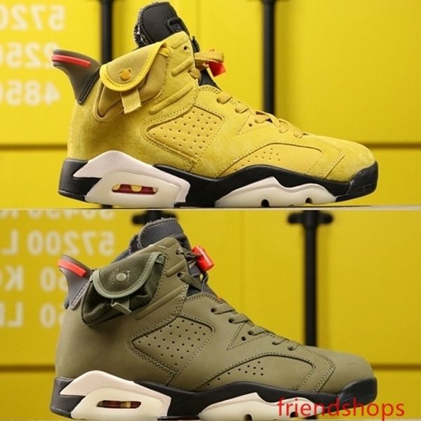 new color travis scotts x 6 6s mens basketball shoes cactus jack wheat yellow 3m medium olive green jumpman trainers zapatos des chaussures
new color travis scotts x 6 6s mens basketball shoes cactus jack wheat yellow 3m medium olive green jumpman trainers zapatos des chaussures