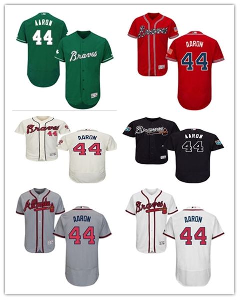 custom any name number baseball jerseys atlanta 44 hank aaron atlantabraves brave men women youth red white high-quality jersey, Blue;black
custom any name number baseball jerseys atlanta 44 hank aaron atlantabraves brave men women youth red white high-quality jersey, Blue;black