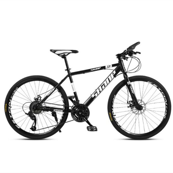 mountain bike 26 inch 21 speed double disc brake high carbon steel frame cross-country bicycle for male and female student
mountain bike 26 inch 21 speed double disc brake high carbon steel frame cross-country bicycle for male and female student