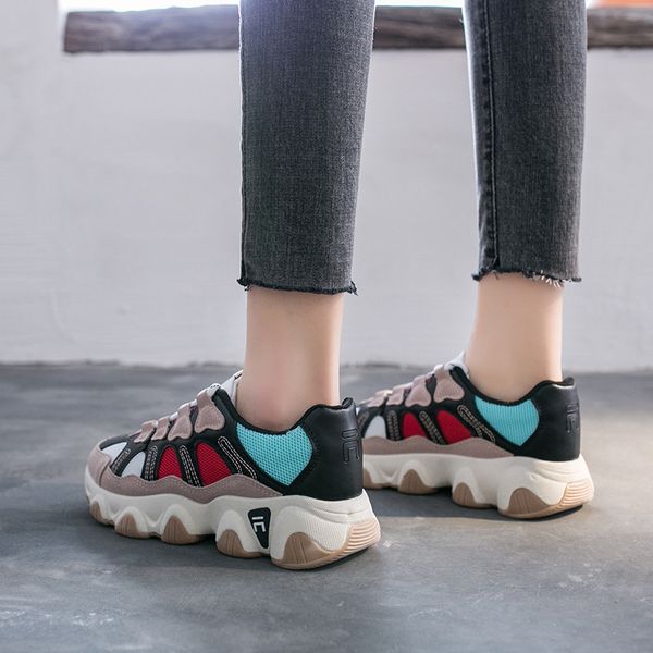 2020 spring loafers sneakers women shoes pu increase women's casual shoes solid color lace up woman shoes 35-40 zapatos de mujer, Black
2020 spring loafers sneakers women shoes pu increase women's casual shoes solid color lace up woman shoes 35-40 zapatos de mujer, Black