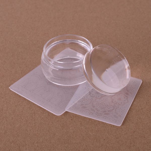 1set silicone marshmallow nail art stamper scraper set clear silicone jelly head with scraper nail art stamping tools la621, White
1set silicone marshmallow nail art stamper scraper set clear silicone jelly head with scraper nail art stamping tools la621, White