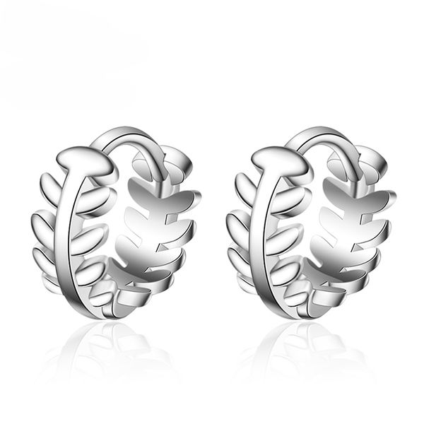 classic 925 sterling silver leaf design earring small simple white/yellow gold earrings for women kolczyki oorbellen jewelry, Golden;silver
classic 925 sterling silver leaf design earring small simple white/yellow gold earrings for women kolczyki oorbellen jewelry, Golden;silver