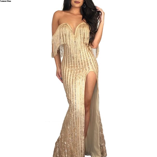 lemon gina women sequins plunging v-neck tassel sleeve high side split bodycon midi maxi dress party club dresses vestidos 1078, Black;pink
lemon gina women sequins plunging v-neck tassel sleeve high side split bodycon midi maxi dress party club dresses vestidos 1078, Black;pink