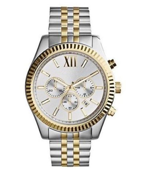 luxury designer waches for men chronograph wristwatch mens watch fashion gold reloj original quartz movement watchs, Slivery;brown
luxury designer waches for men chronograph wristwatch mens watch fashion gold reloj original quartz movement watchs, Slivery;brown