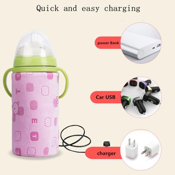 heating device baby milk feeding bottle storage bag warmer portable usb bottle insulation cover available for car outdoor travel
heating device baby milk feeding bottle storage bag warmer portable usb bottle insulation cover available for car outdoor travel