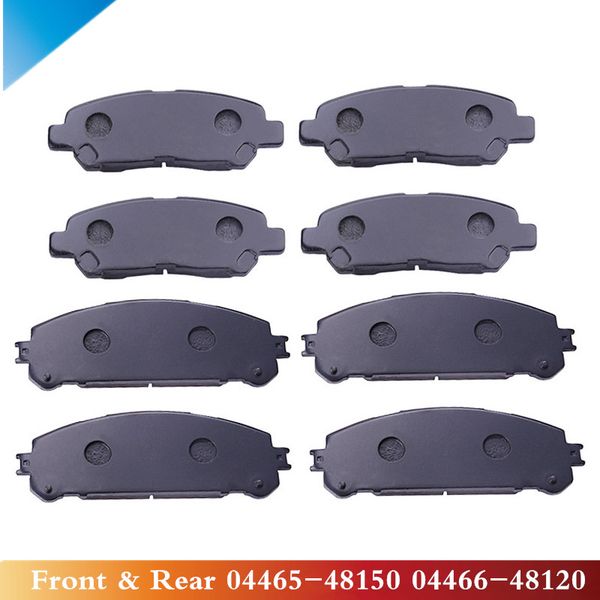 capqx 2pcs front & rear brake pad 04465-48150 04466-48120 for highlander aus40 gus45 mark ak pa561 2007-2011 2012 2013 2014
capqx 2pcs front & rear brake pad 04465-48150 04466-48120 for highlander aus40 gus45 mark ak pa561 2007-2011 2012 2013 2014