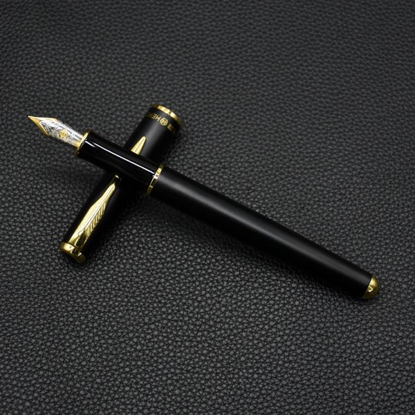 1pcs hero 5020 business gift metal black golden /matte black student fountain pen writing ink pen
1pcs hero 5020 business gift metal black golden /matte black student fountain pen writing ink pen