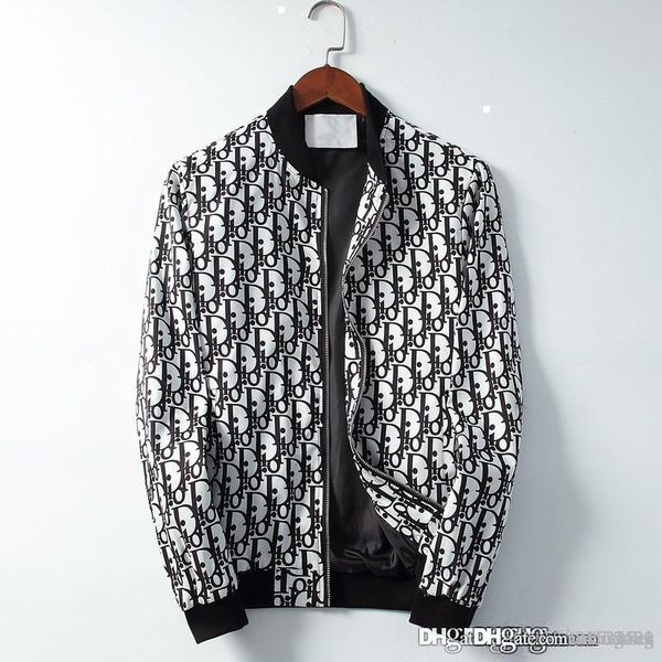 new autumn mens designer jackets casual letter print long sleeve youth popularity stand collar men's jacket coats for windbreaker, Black;brown
new autumn mens designer jackets casual letter print long sleeve youth popularity stand collar men's jacket coats for windbreaker, Black;brown