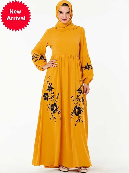 mc209187 large size women's yellow embroidered sleeve arabian casual (no headscarf) long muslim dress moroccan kaftan, Red
mc209187 large size women's yellow embroidered sleeve arabian casual (no headscarf) long muslim dress moroccan kaftan, Red