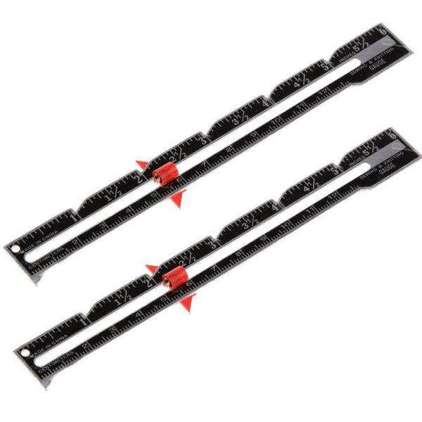 2pcs patchwork metal adjustable marker knitting sewing tool measure ruler sewing measuring gauges diy with sliding, Black
2pcs patchwork metal adjustable marker knitting sewing tool measure ruler sewing measuring gauges diy with sliding, Black