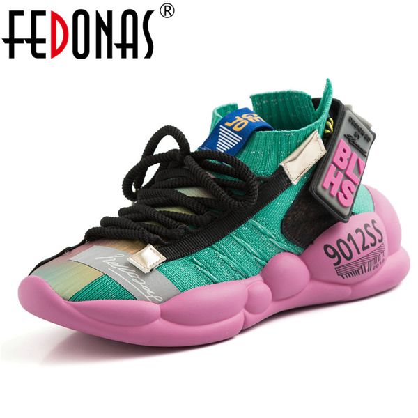 fedonas 2019 women sneakers new arrival corss-tied flats platforms casual shoes woman breathable quality sport woman's shoes, Black
fedonas 2019 women sneakers new arrival corss-tied flats platforms casual shoes woman breathable quality sport woman's shoes, Black