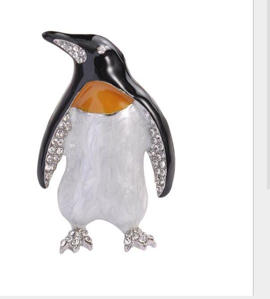 new cute little animal penguin brooch european and american personality oil drop brooch men and women coat accessories jewelry pin wy1161, Gray
new cute little animal penguin brooch european and american personality oil drop brooch men and women coat accessories jewelry pin wy1161, Gray