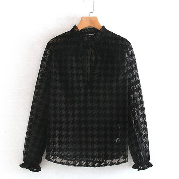 rr houndstooth flocking blouses women fashion deep v neck shirts women tie belt female ladies iq, White
rr houndstooth flocking blouses women fashion deep v neck shirts women tie belt female ladies iq, White