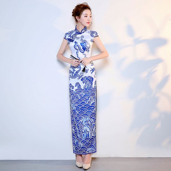 vintage women long slim cheongsam party dress chinese style wedding evening prom summer gown qipao vestido s-3xl, Red
vintage women long slim cheongsam party dress chinese style wedding evening prom summer gown qipao vestido s-3xl, Red