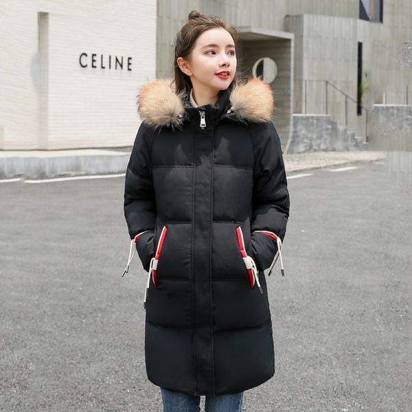 new design korean style 2020 winter jacket women stand collar solid female down coat loose oversized womens short parka coat q50, Black
new design korean style 2020 winter jacket women stand collar solid female down coat loose oversized womens short parka coat q50, Black