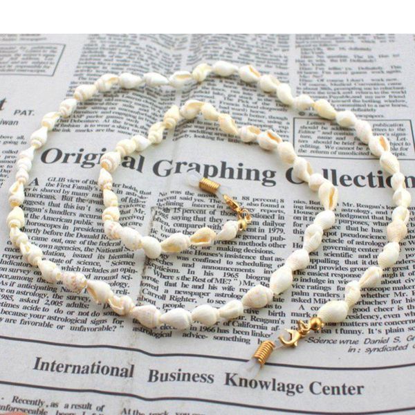 изысканная новинка 2020 года женская маленькая раковина eyeglass eyewears солнцезащитные очки очки для чтения цепочка шнур держатель шейный, Silver
изысканная новинка 2020 года женская маленькая раковина eyeglass eyewears солнцезащитные очки очки для чтения цепочка шнур держатель шейный, Silver