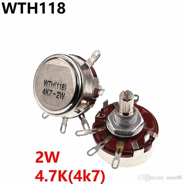 wth118 2w 4.7k 4k7 single turn carbon film potentiometer
wth118 2w 4.7k 4k7 single turn carbon film potentiometer
