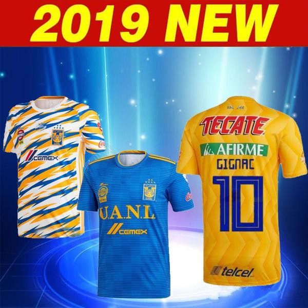 2018 2019 UANL TIGRES New Third DE LA Soccer JERSEYS 18/19 Mexico Club LIGA MX Maillot De Foot Home Yellow 6 star GIGNAC football shirts
2018 2019 UANL TIGRES New Third DE LA Soccer JERSEYS 18/19 Mexico Club LIGA MX Maillot De Foot Home Yellow 6 star GIGNAC football shirts