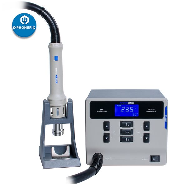 atten st-862d air rework station 1000w digital display rework station for pcb motherboard soldering repair welding
atten st-862d air rework station 1000w digital display rework station for pcb motherboard soldering repair welding
