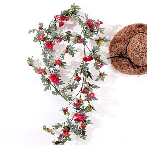 artificial garland silk flower garland greenery vines wedding arch decoration hanging flower decor for home room
artificial garland silk flower garland greenery vines wedding arch decoration hanging flower decor for home room
