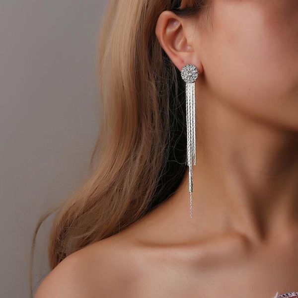 fashion crystal claw chain diamond sun flower earrings for brides elegant long tassel earrings ing, Golden
fashion crystal claw chain diamond sun flower earrings for brides elegant long tassel earrings ing, Golden