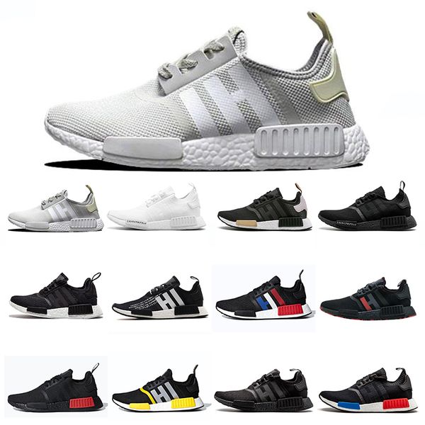 2019 New R1 Primeknit Triple black White Running Shoes Vintage Japanese element Mens Womens Designer Sneakers Oreo Sports Trainers 36-45
2019 New R1 Primeknit Triple black White Running Shoes Vintage Japanese element Mens Womens Designer Sneakers Oreo Sports Trainers 36-45