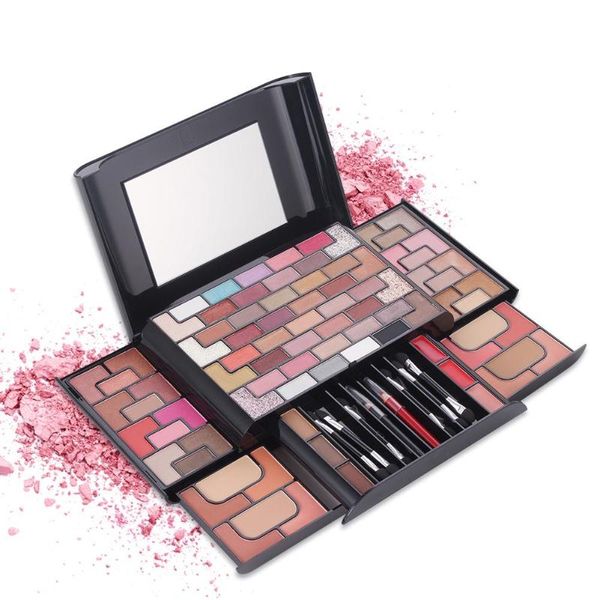 makeup set 68-color eye shadow eyeshadow palette 8-color blush pressed powder 3-color eyebrow powder lipstick christmas gift
makeup set 68-color eye shadow eyeshadow palette 8-color blush pressed powder 3-color eyebrow powder lipstick christmas gift