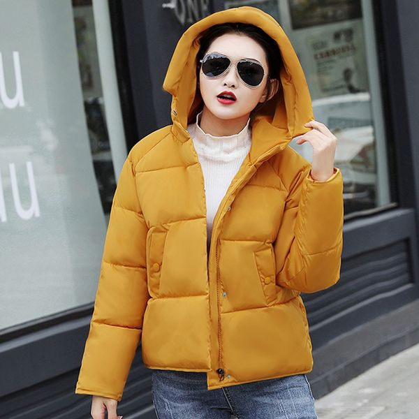 fashion winter women's parka solid warm cotton parkas casual hooded winter jacket for women long-sleeved casaco feminino l904, Black
fashion winter women's parka solid warm cotton parkas casual hooded winter jacket for women long-sleeved casaco feminino l904, Black