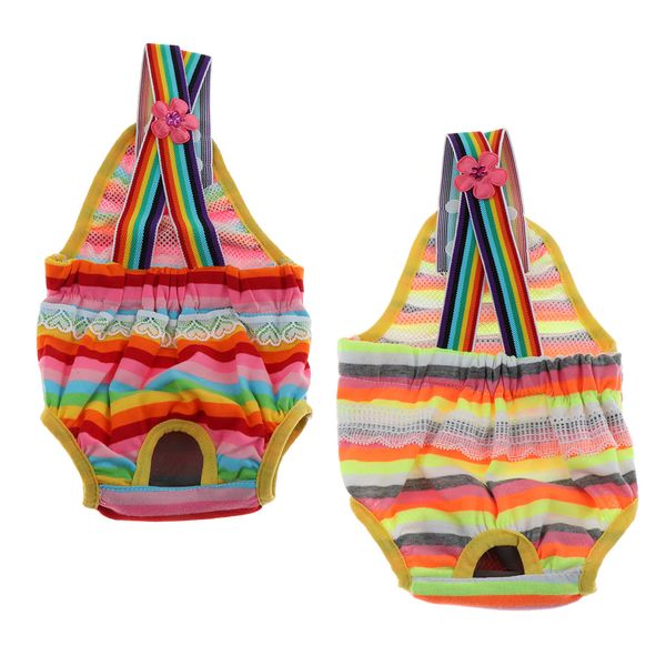 2pcs doggie diapers for female dogs, physiological pants sanitary shorts pant for dog puppy, pet strap striped physiological pants
2pcs doggie diapers for female dogs, physiological pants sanitary shorts pant for dog puppy, pet strap striped physiological pants