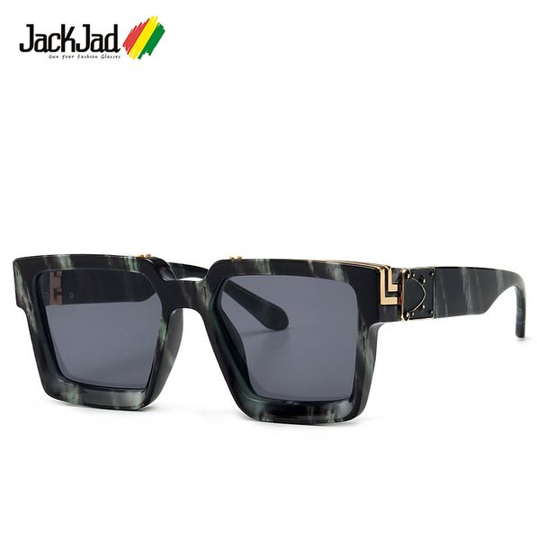 jackjad 2020 fashion luxury decoration square style sunglasses ins cool popular brand design sun glasses 86229, White;black
jackjad 2020 fashion luxury decoration square style sunglasses ins cool popular brand design sun glasses 86229, White;black