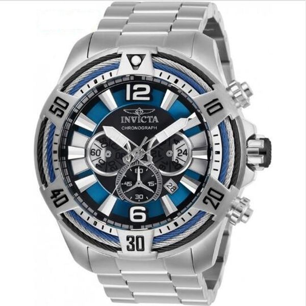 invicta model -27264 bolt vortex tri cable chronograph watch dial 53mm sapphire blue ss link watch w/dive case luxury men's quartz watc, Slivery;brown
invicta model -27264 bolt vortex tri cable chronograph watch dial 53mm sapphire blue ss link watch w/dive case luxury men's quartz watc, Slivery;brown