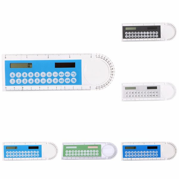 Multi Purpose Colorful Student Ruler Mini Portable Solar Energy Calculator For Student Office Stationery
Multi Purpose Colorful Student Ruler Mini Portable Solar Energy Calculator For Student Office Stationery