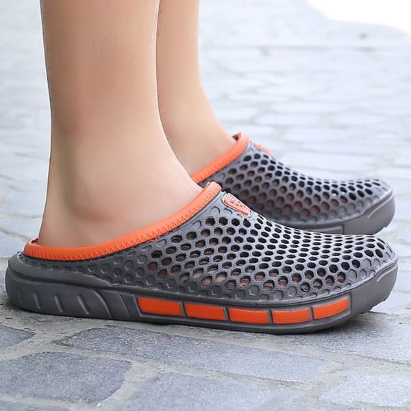 men's slippers summer outdoor indoor sports slippers male waterproof casual shoes slip-on beach travel sandal walk shoes for men, Black
men's slippers summer outdoor indoor sports slippers male waterproof casual shoes slip-on beach travel sandal walk shoes for men, Black
