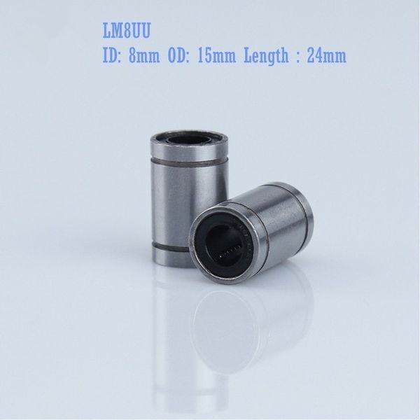 lm8uu linear ball bearing bush bushing for 8mm rod reprap 3d printer prusa mendel i3 kossel delta etc ball bushing linear motion 8mm x
lm8uu linear ball bearing bush bushing for 8mm rod reprap 3d printer prusa mendel i3 kossel delta etc ball bushing linear motion 8mm x