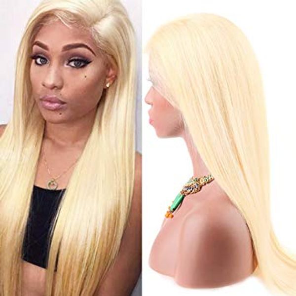 150% density 613 blonde full lace human hair wigs with baby hair straight brazilian indian virgin lace front wigs pre plucked, Black;brown
150% density 613 blonde full lace human hair wigs with baby hair straight brazilian indian virgin lace front wigs pre plucked, Black;brown