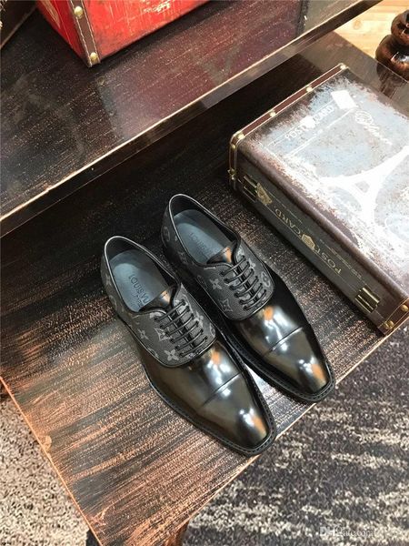 20fw 2019 handmade italy design men's oxford shoes genuine leather fashion wedding party formal dress shoes luxury formal shoes madaoj, Black
20fw 2019 handmade italy design men's oxford shoes genuine leather fashion wedding party formal dress shoes luxury formal shoes madaoj, Black