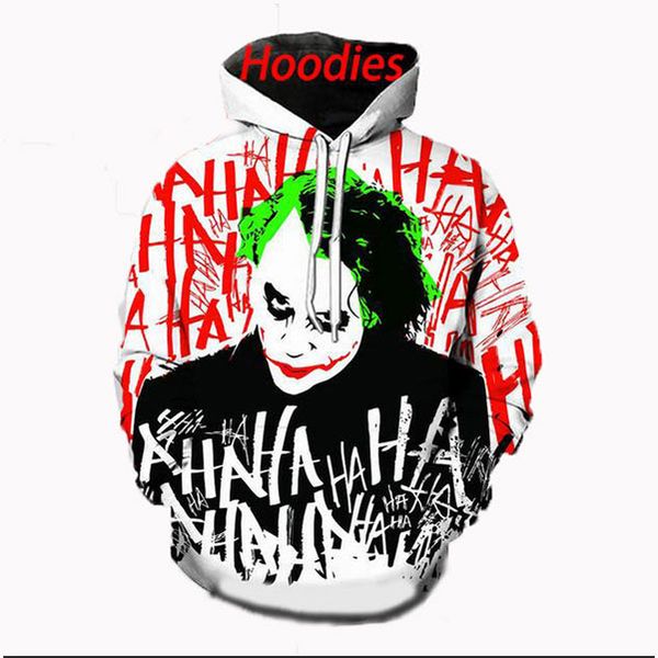 wholesale-new fashion cool sweatshirt hoodies 3d print mens womens casual joker style streetwear clothes kr0316, Black
wholesale-new fashion cool sweatshirt hoodies 3d print mens womens casual joker style streetwear clothes kr0316, Black