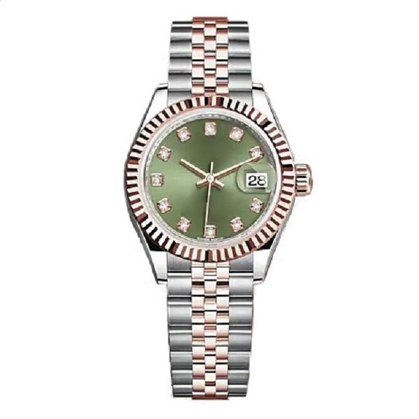 8 stytle automatic watch women watches 28mm wristwatches dress wristwatch for women jubilee stainless steel strap folding buckle, Slivery;brown
8 stytle automatic watch women watches 28mm wristwatches dress wristwatch for women jubilee stainless steel strap folding buckle, Slivery;brown