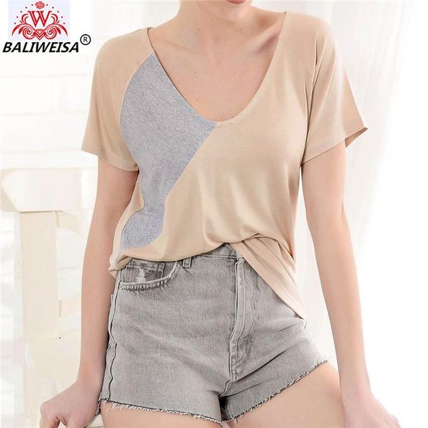 summer short sleeve blouse women 2019 casual v-neck patchwork color block tunic shirts plus size ladies basic tee blusas, White
summer short sleeve blouse women 2019 casual v-neck patchwork color block tunic shirts plus size ladies basic tee blusas, White