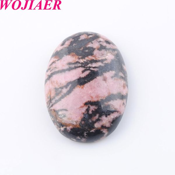 wojiaer natural rhodochrosite gem stone beads oval cabochon cab no hole 22x30x7mm for making jewelry du8100, Black
wojiaer natural rhodochrosite gem stone beads oval cabochon cab no hole 22x30x7mm for making jewelry du8100, Black